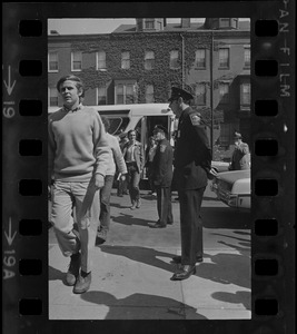 Anti-war protest at Boston Army Base