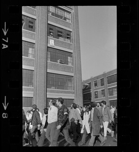 Anti-war protest at Boston Army Base