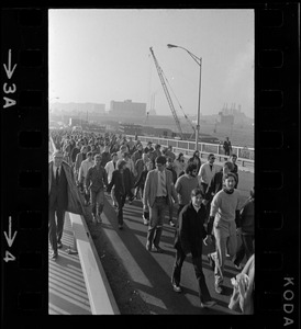 Anti-war protest at Boston Army Base