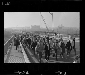 Anti-war protest at Boston Army Base