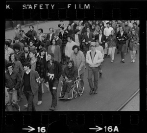 Anti-war protest at Boston Army Base