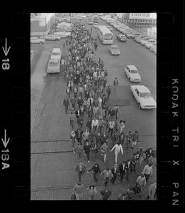 Anti-war protest at Boston Army Base