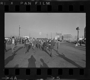 Anti-war protest at Boston Army Base