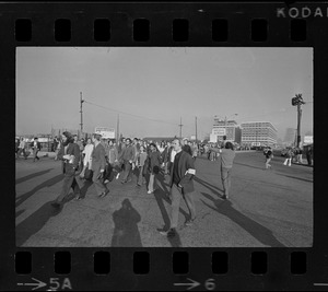 Anti-war protest at Boston Army Base