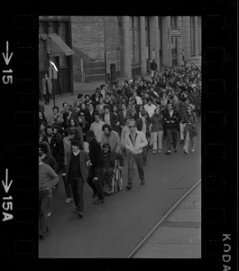 Anti-war protest at Boston Army Base