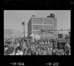 Anti-war protest at Boston Army Base