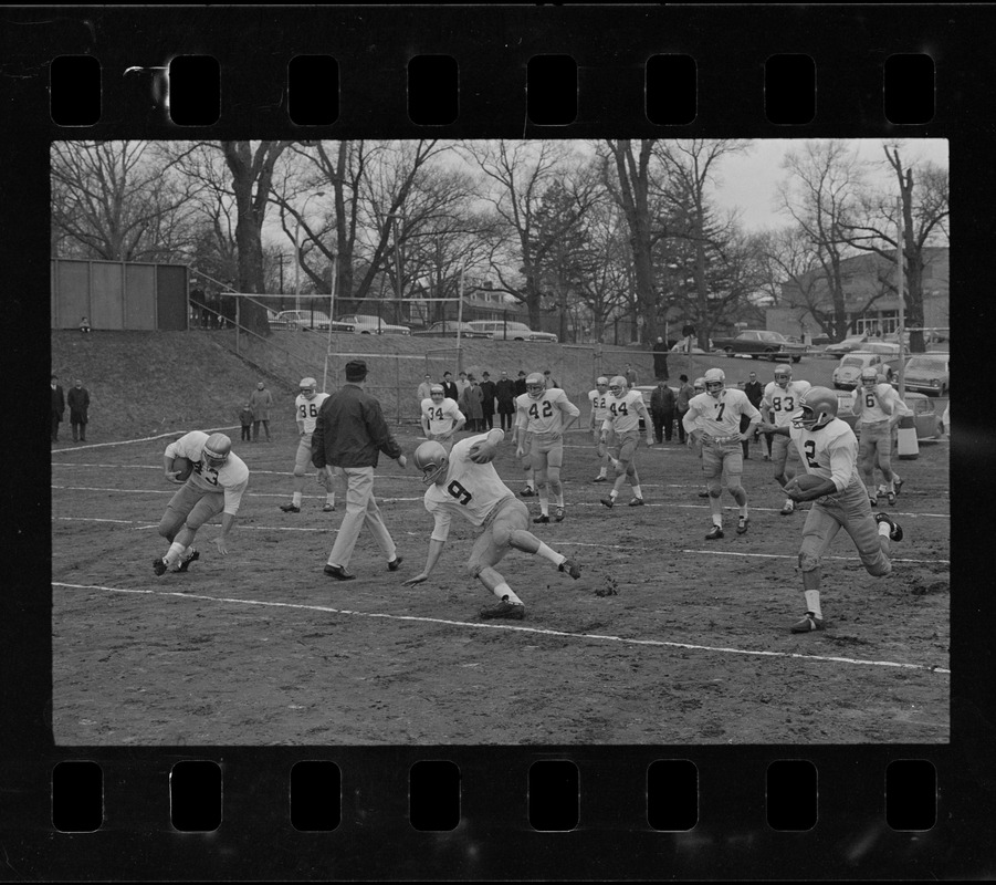 Boston College football practice