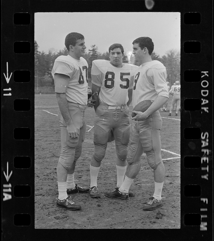 Three Boston College football players