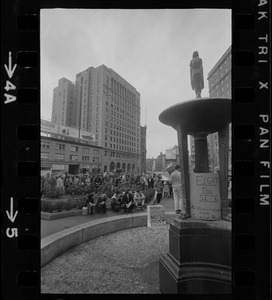 UMass rally at Park Square
