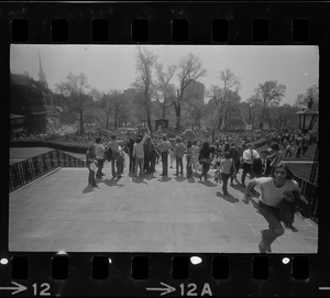 Anti-war protest at the Massachusetts State House