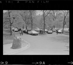 Anti-war protest at the Massachusetts State House