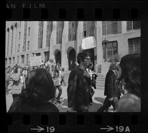 Anti-war protest at Boston University