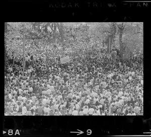 Anti-war protest at the Massachusetts State House