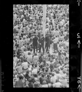 Anti-war protest at the Massachusetts State House