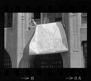 Anti-war protest at Boston University