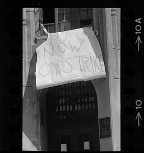 Anti-war protest at Boston University