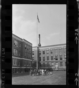 Anti-war protest at Boston University