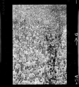 Anti-war protest at the Massachusetts State House