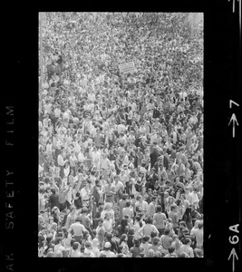 Anti-war protest at the Massachusetts State House