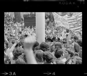 Anti-war protest at the Massachusetts State House