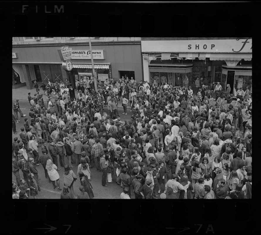 Anti-war march, Main Street, Brockton