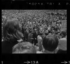 Anti-war protest at the Massachusetts State House