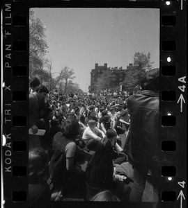 Anti-war protest at the Massachusetts State House