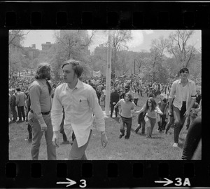 Anti-war protest at the Massachusetts State House