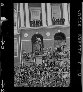 Anti-war protest at the Massachusetts State House