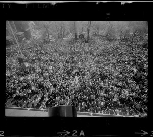 Anti-war protest at the Massachusetts State House