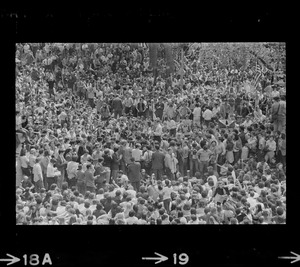 Anti-war protest at the Massachusetts State House