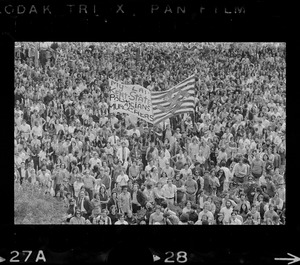 Anti-war protest at the Massachusetts State House