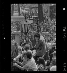 Anti-war protest at the Massachusetts State House