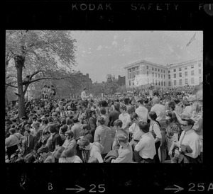 Anti-war protest at the Massachusetts State House