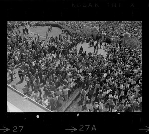 Anti-war protest at the Massachusetts State House