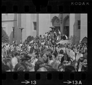 Anti-war protest at Boston University