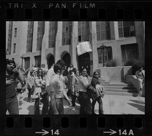 Anti-war protest at Boston University