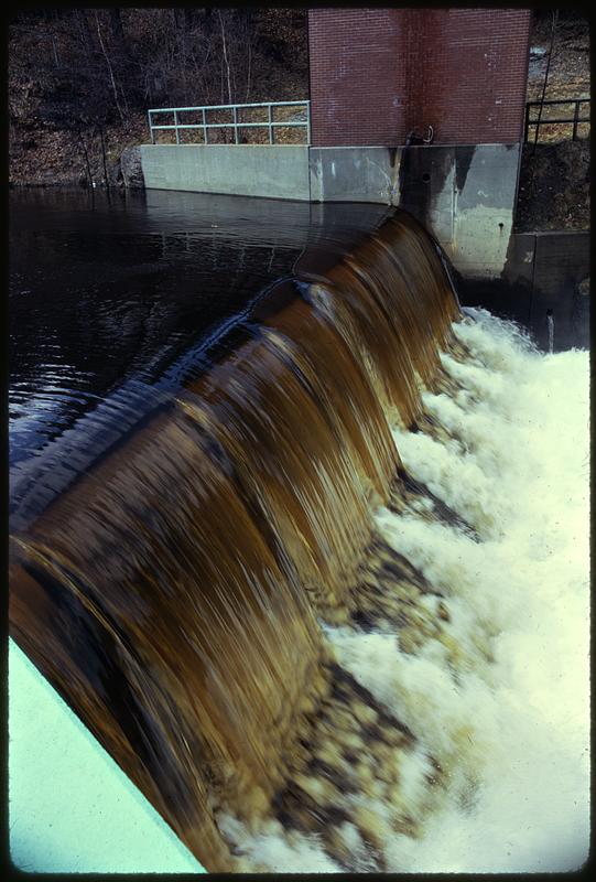 Newton Upper Falls at Silk Mill Dam