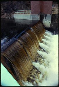 Newton Upper Falls at Silk Mill Dam