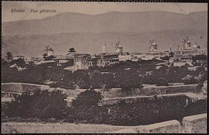 Rhodes. Vue générale