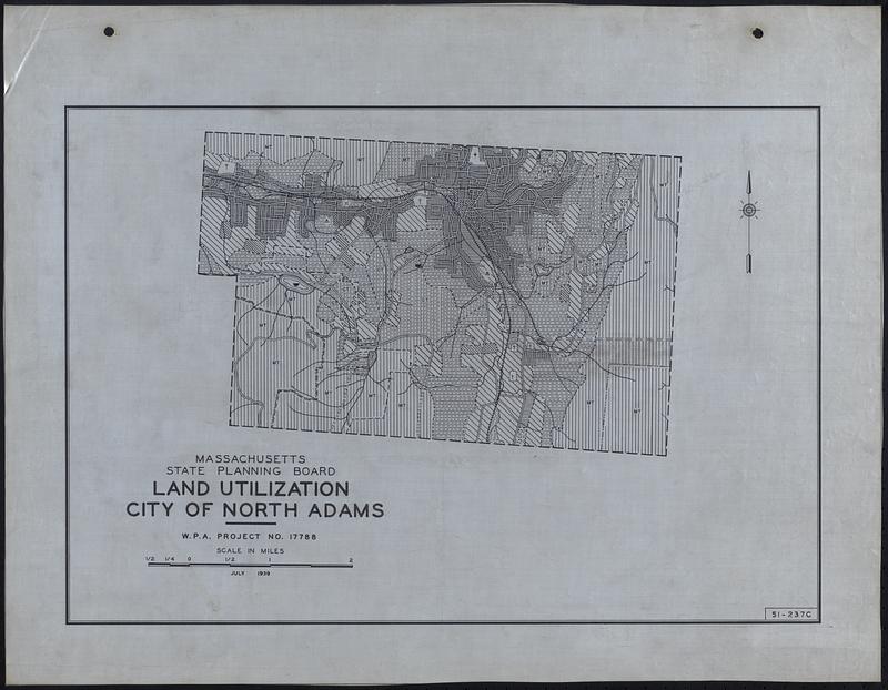 Land Utilization City of North Adams Digital Commonwealth