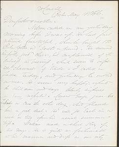 Letter from John D. Long to Zadoc Long and Julia D. Long, May 18, 1866