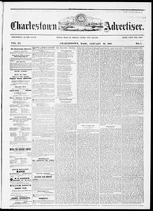 Charlestown Advertiser, January 22, 1861
