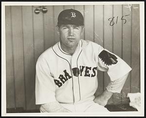 Charged With Murder in Dallas is Art (The Great) Shires. 42, former major league first baseman. He is held in the death of Hi Erwin, 56, onetime minor league player and umpire. Shires admits fighting with Erwin. This picture was taken in 1932 by the traveler's Leslie Jones when Shires was with the Braves.