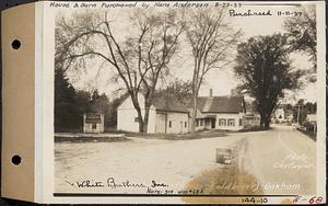 White Brothers Co., house and barn, Coldbrook, Oakham, Mass., Jun. 7, 1928