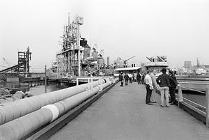 Visiting the USS Sampson, Everett, MA