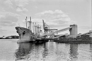 Unloading Revere Sugar, Charlestown