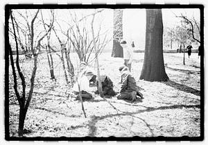 Egg hunt, Franklin Park