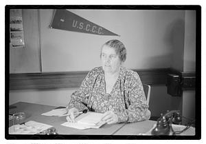 Mrs. Lauretta G. Bresnahan, head of Mass C.C.C.