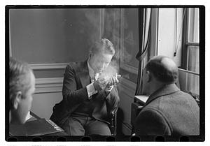 Three unidentified men